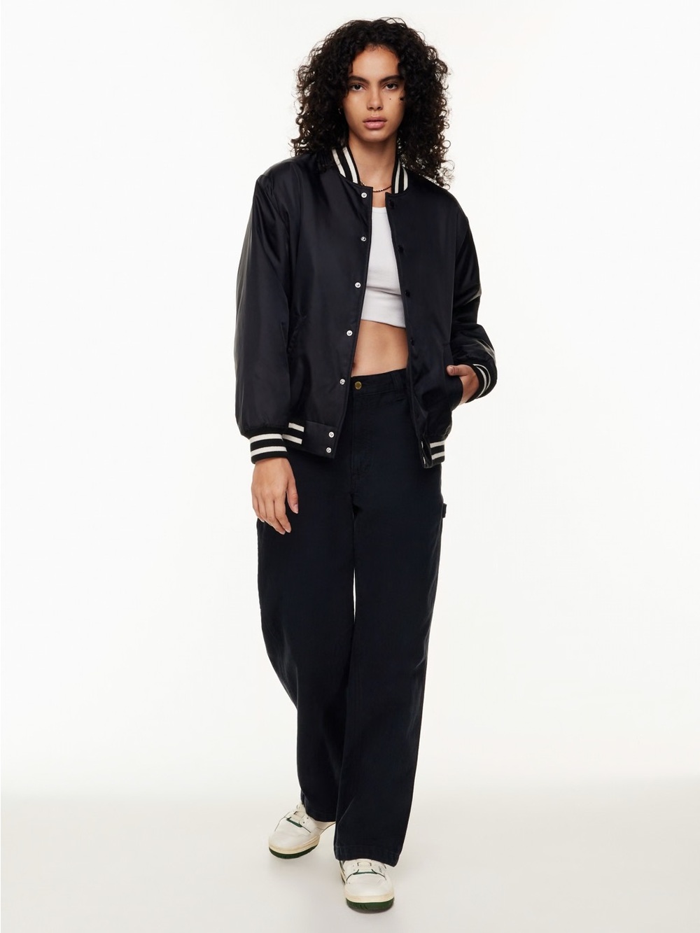 Aritzia TNA Varsity Stadium Jacket